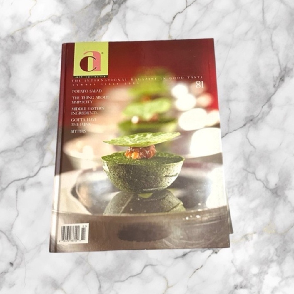 ART CULINAIRE The International Magazine in Good Taste Volume 81 VINTAGE